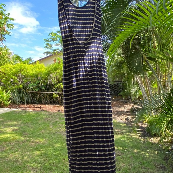 Sis sis. Navy/tan sundress - Picture 3 of 4